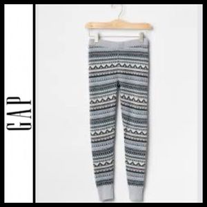 NWT Gap Girl’s Fair Isle Sweater Leggings